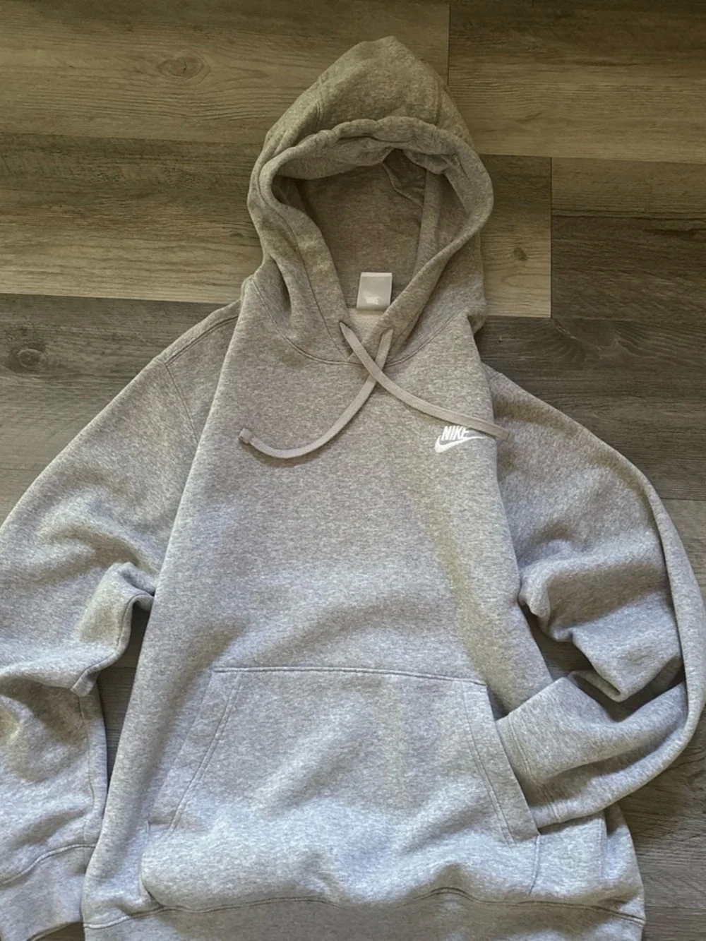 Nike Men's Gray Pullover Hoodie